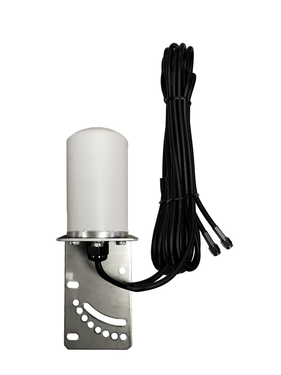 7dBi Omni Directional MIMO Cellular 4G 5G LTE AWS XLTE M2M IoT Antenna for Inseego SKYUS-140 Gateway w/16ft Coax Cables -2  x SMA