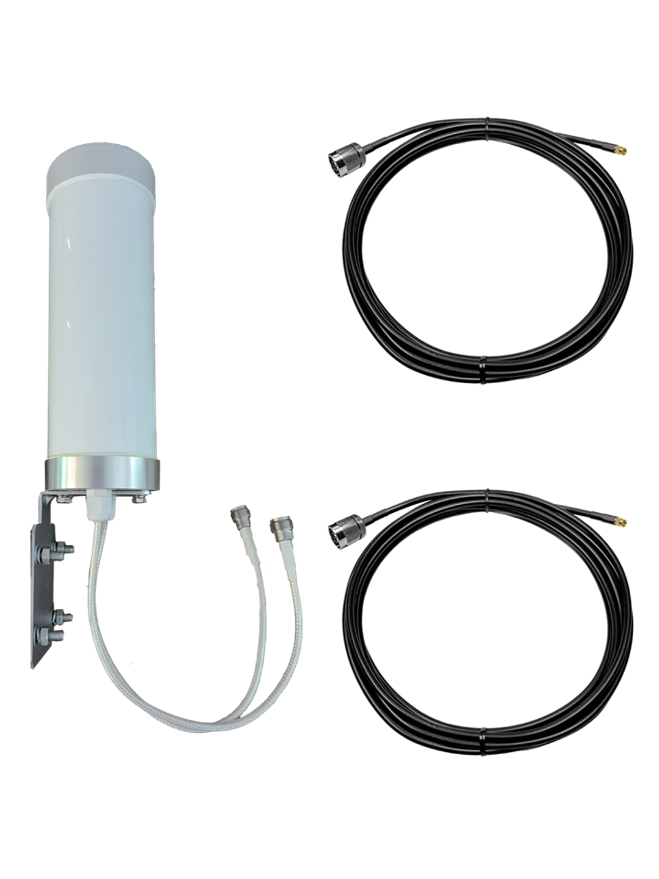 Sierra Wireless MP70 - M29 MIMO Omni Directional Cellular 3G 4G 5G LTE Band 71 External Data M2M IoT Antenna - 2x NF - Kit