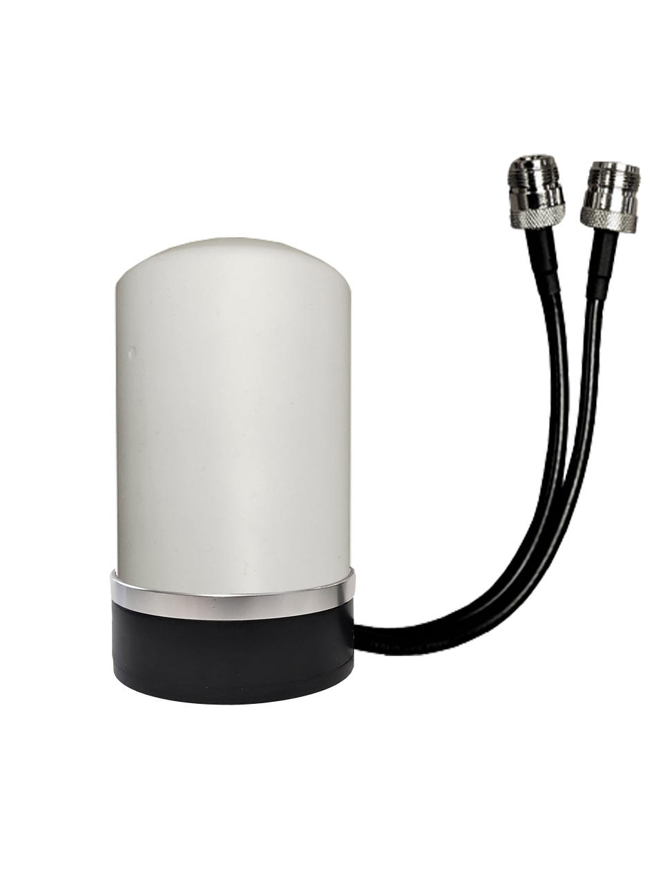Peplink BR1-Mini - M17M Omni Directional MIMO Cellular 4G 5G LTE AWS XLTE M2M IoT Antenna - Magnetic Base w/1FT N-Female Coax Cables. w/ Cable Length Options