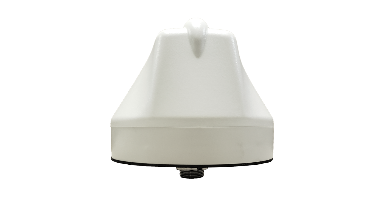 M690 9-Lead Antenna (White) - Back View