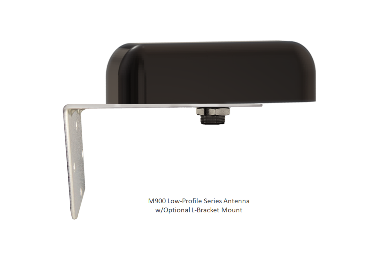 M990 9-Lead Antenna (Black) w/Optional L-Bracket Mount