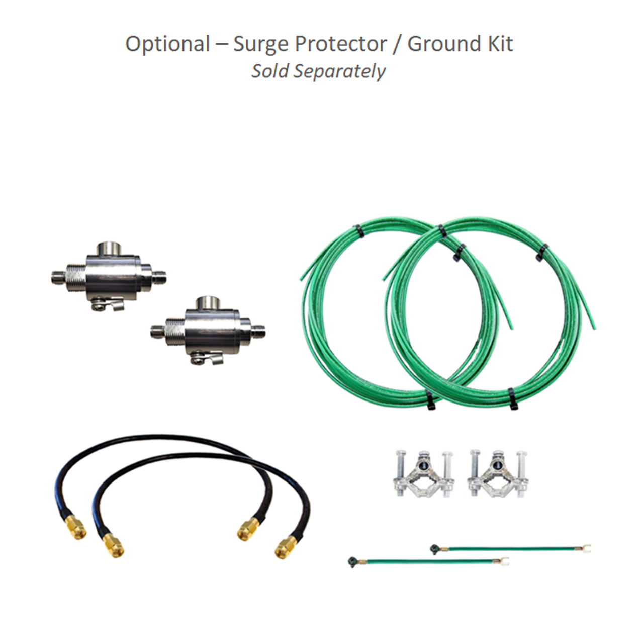 Optional - Lightning Surge Protector / Ground Kit