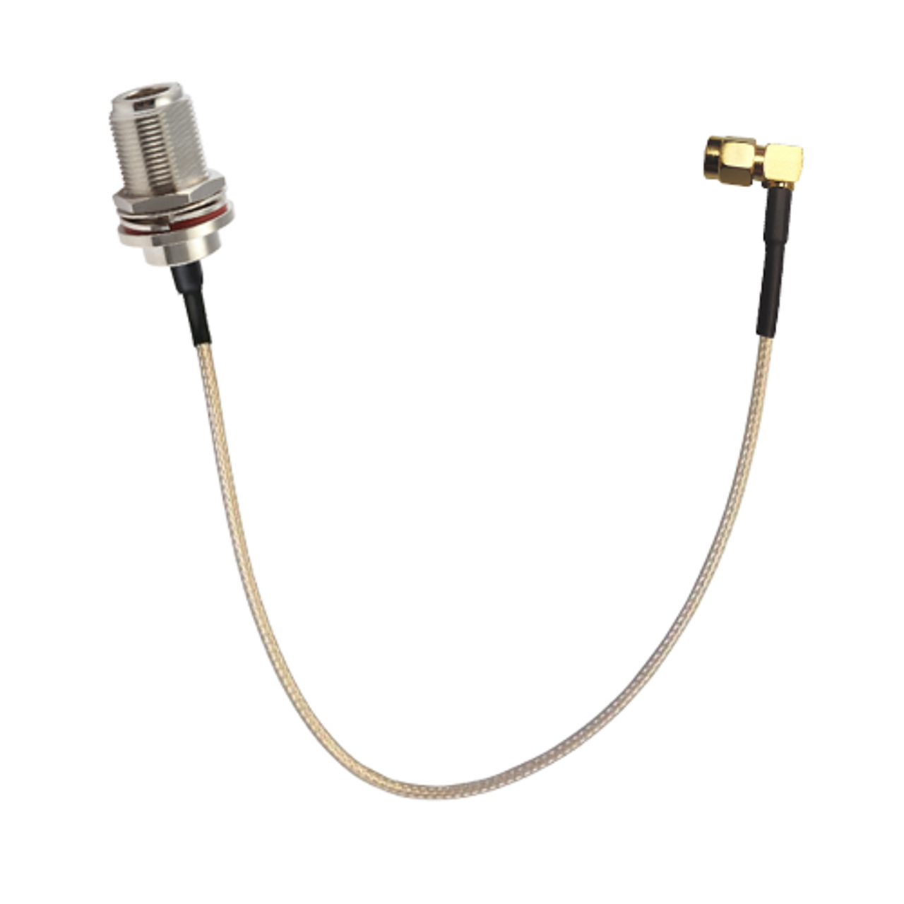 Adapter for Sierra Wireless RV50 Router - 8" Cellular / GPS Antenna Adapter Cable - N Female / SMA Male