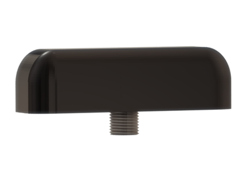 M900 Low-Profile Series Antenna (Black) - Side View