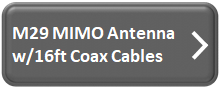 M29 MIMO Antenna w/16ft Coax Cables