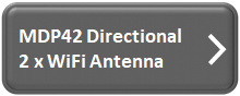 MDP42W MIMO 2 x WiFi Antenna