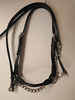 Black Silver Cattle Halter Small