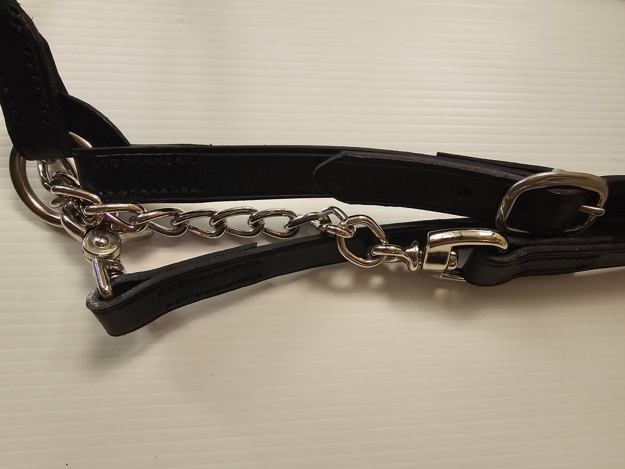 Black Silver Cattle Halter Small