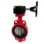 Cast Iron Wafer Style Butterfly Valve Gear Drive (Stainless Disc)