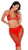 2 pc Fishnet Lingerie set w/ Rhinestone