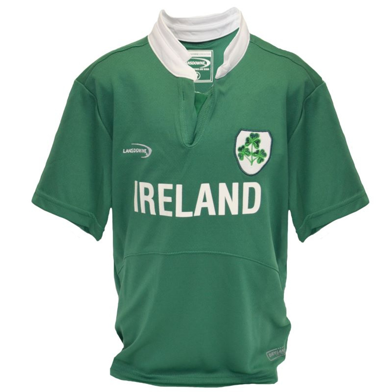Lansdowne Green Ireland Shamrock Performance Short Sleeve Kids