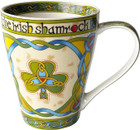 Irish Weave Shamrock Boxed Mug