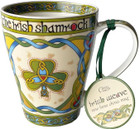 Irish Weave Shamrock Boxed Mug