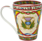 Scottish Weave Thistle Mugs - Set of 2 Dublin Gift company