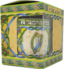 Irish Harp Bone China Mug with Box