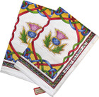 Scottish Emblems Set of 2 Tea Towels