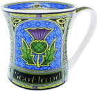 Bone China Scottish Thistle Mug - Set of 2