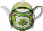 Set of Ceramic Shamrock Teapot & Irish Blessing Mug