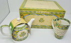 Set of Ceramic Shamrock Teapot & Irish Blessing Mug