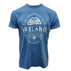 Blue Celtic Label Cotton T-Shirt