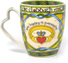 Claddagh Ring Mug & Irish Breakfast Tea - Boxed