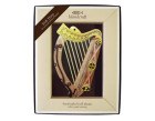 Wooden Irish Harp Wall Hanging