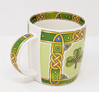 Irish shamrock mug