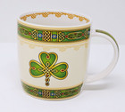 Ceramic Irish Shamrock Mug front view