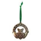 Claddagh Ring Hanging Ornament - Bronze Gallery