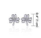 Irish Shamrock Post Earrings