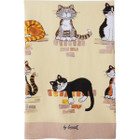 When The Cat's Away Cotton Tea Towel