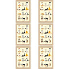 When The Cat's Away Cotton Tea Towel