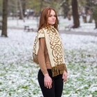 Traditional Celtic Knotwork Scarf