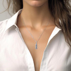 Irish Dance Shoe Charm in Sterling Silver