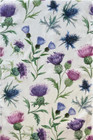 Samuel Lamont Scotish Thistles Cotton Tea Towel 20" W x 30" L