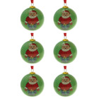 Hand Painted Christmas Tree Decoration - 75mm
