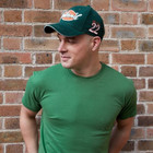 Bottle Green Ireland Badge Baseball Cap