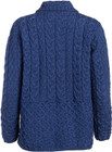 Atlantic Blue Knitwear Honeycomb Ladies Wool Cardigan