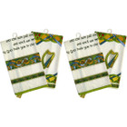 Irish Blessing & Emblems of Ireland Tea Towel Set of 2