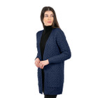 Aran Icon Coat ML166- 104	Navy DGC