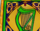 Irish Harp Mirror Coaster Dublin Gift Company