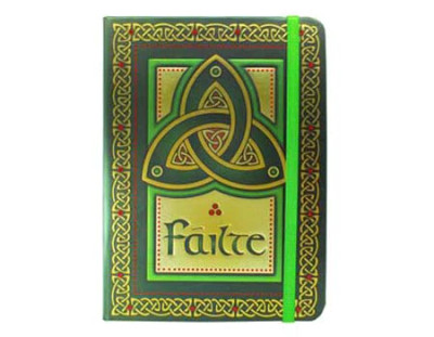 Trinity Knot Failte Irish Notebook