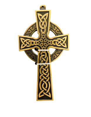 EC118-AB Small Celtic Wall Cross