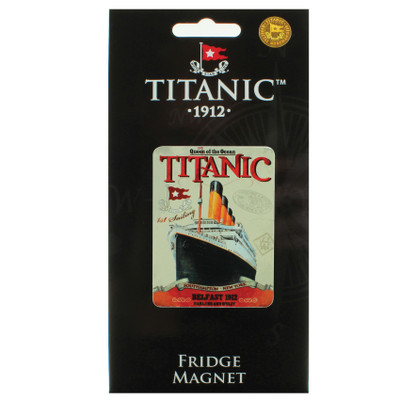 Titanic Metal Fridge Magnet