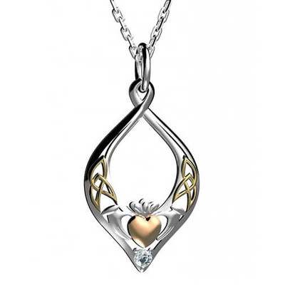 Endless Love Claddagh Pendant