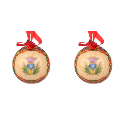 Scottish Thistle Bauble