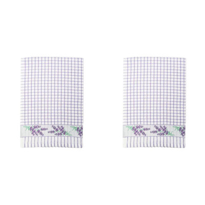 Poli Dri Jacquard Lavender Sprig Tea Towel