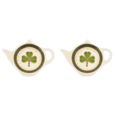 Gaelsong Shamrock Celtic Teabag Holder