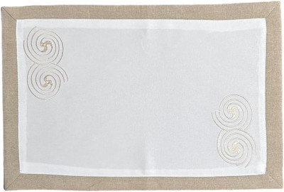 Celtic Knots Embroidered Poly Placemats Set of 2