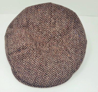 Authentic Irish Flat Cap - Donegal Wool Tweed
